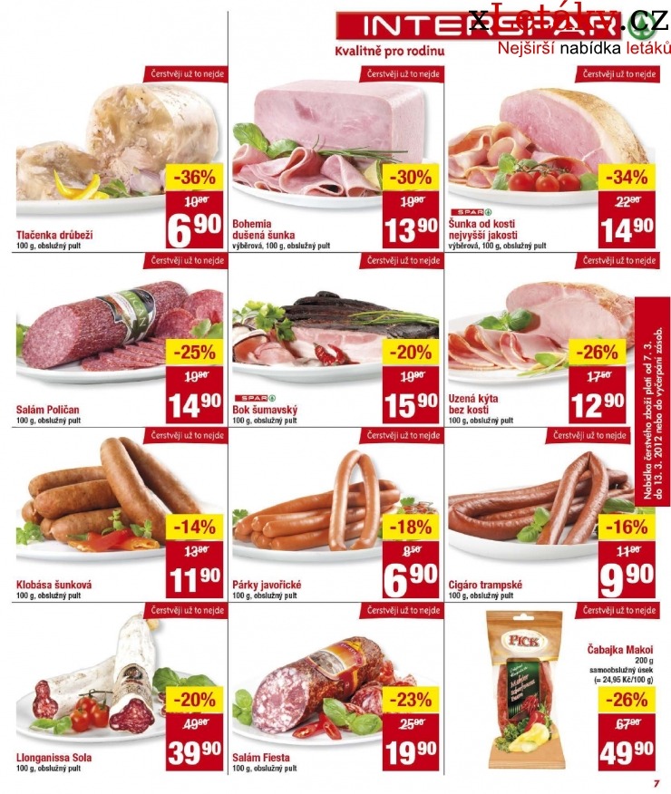 leták Interspar aktuální leták strana 1 leták Interspar aktuální leták strana 1