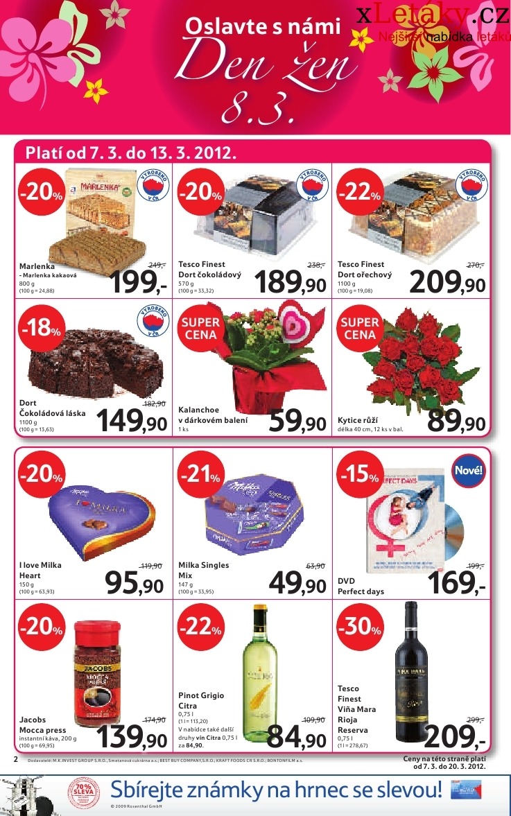 leták Tesco akční leták strana 1 leták Tesco akční leták strana 1