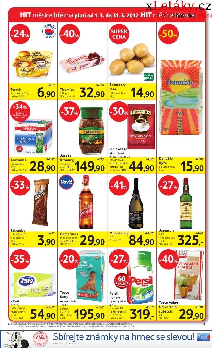 leták Tesco aktuální leták strana 1 leták Tesco aktuální leták strana 1