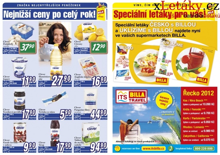 leták Billa akční leták strana 1 leták Billa akční leták strana 1