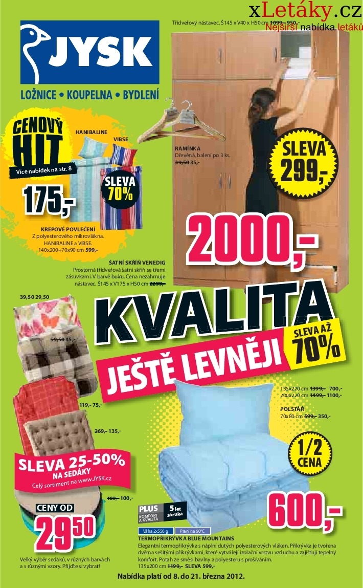 leták Jysk leták strana 1 leták Jysk leták strana 1