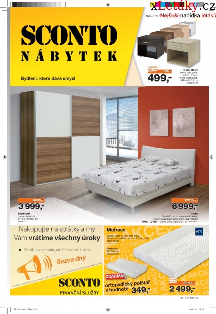 letk Sconto nbytek letk strana 1