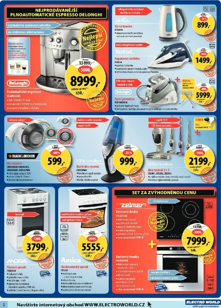 leták Electro World strana 1 leták Electro World strana 1