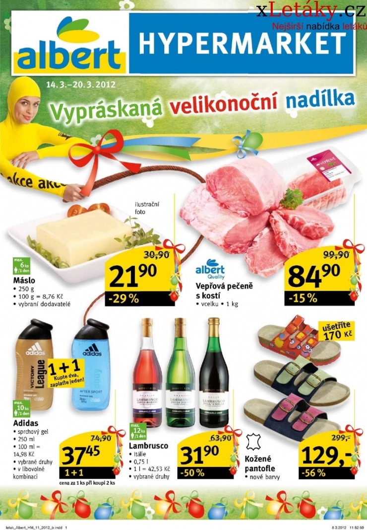 leták Albert Hypermarket leták strana 1 leták Albert Hypermarket leták strana 1