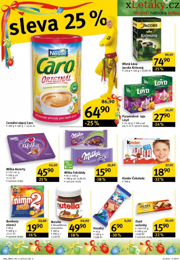 leták Albert Hypermarket leták strana 1 leták Albert Hypermarket leták strana 1