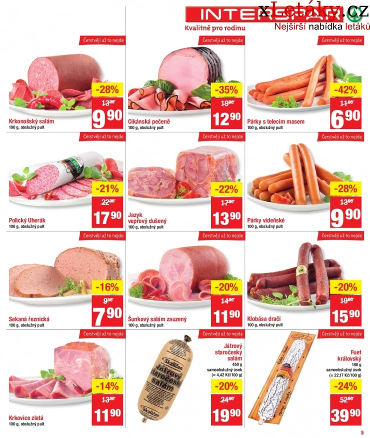 leták Interspar leták strana 1 leták Interspar leták strana 1