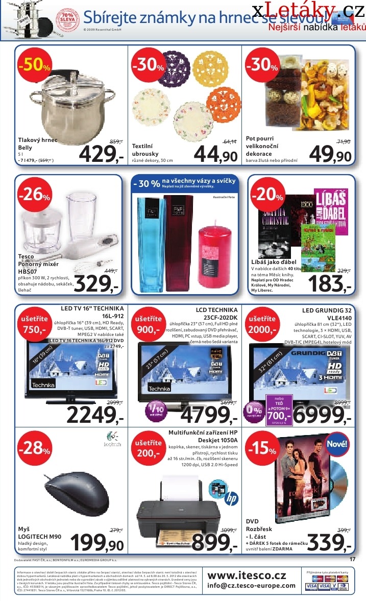 leták Tesco akční leták strana 1 leták Tesco akční leták strana 1