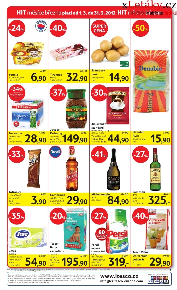 leták Tesco aktuální leták strana 1 leták Tesco aktuální leták strana 1