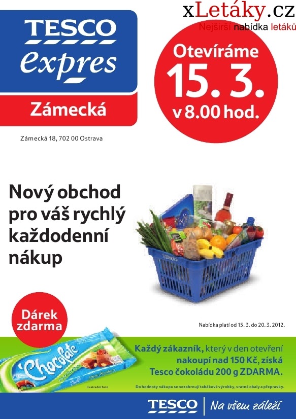 leták Tesco leták strana 1 leták Tesco leták strana 1