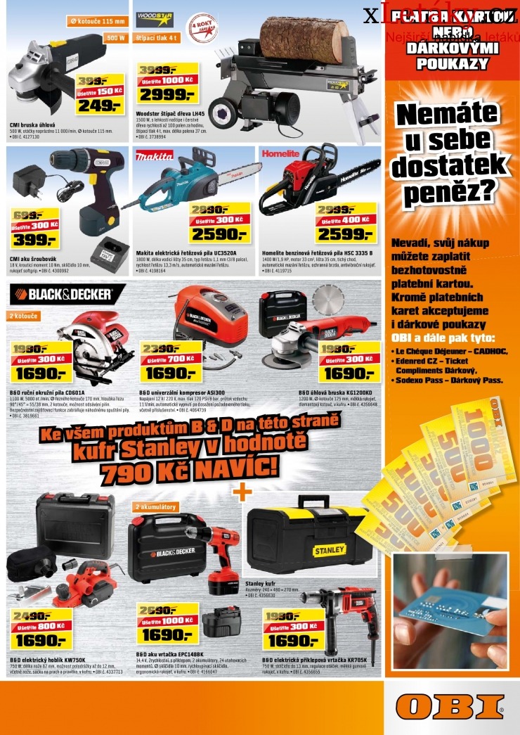 leták OBI leták strana 1 leták OBI leták strana 1