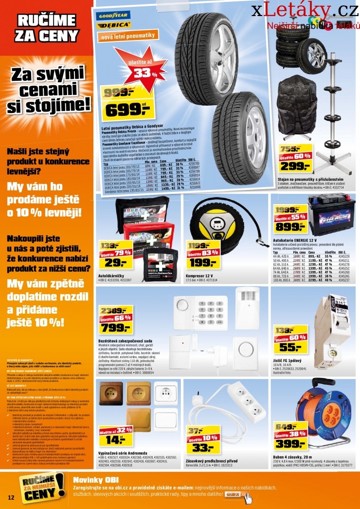 leták OBI leták strana 1 leták OBI leták strana 1