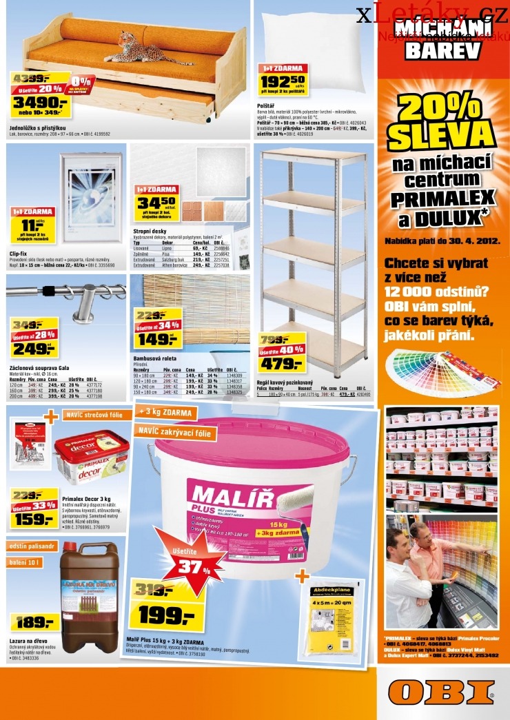 leták OBI leták strana 1 leták OBI leták strana 1