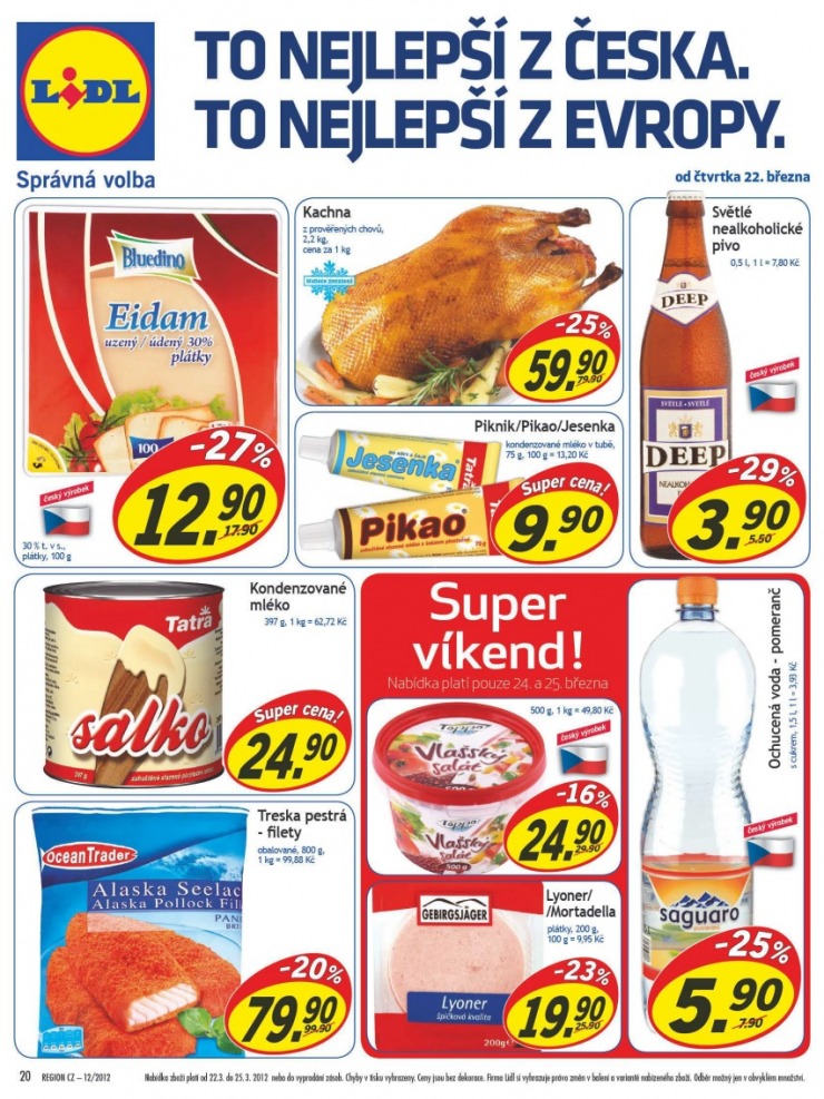 leták Lidl strana 1 leták Lidl strana 1