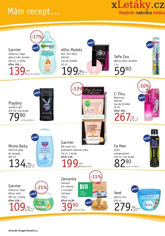 let�k Dm drogerie aktu�ln� let�k strana 1