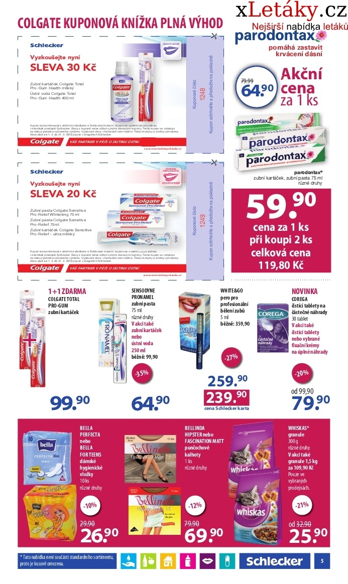 leták Schlecker akční leták strana 1 leták Schlecker akční leták strana 1