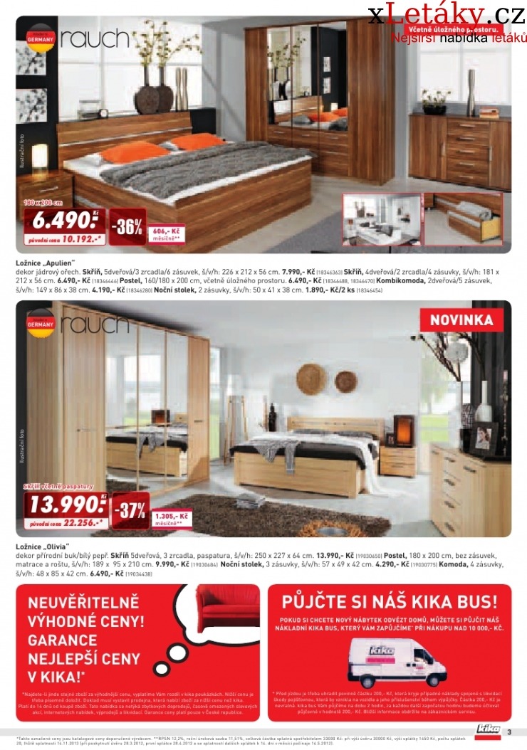 leták Kika nábytek leták strana 1 leták Kika nábytek leták strana 1