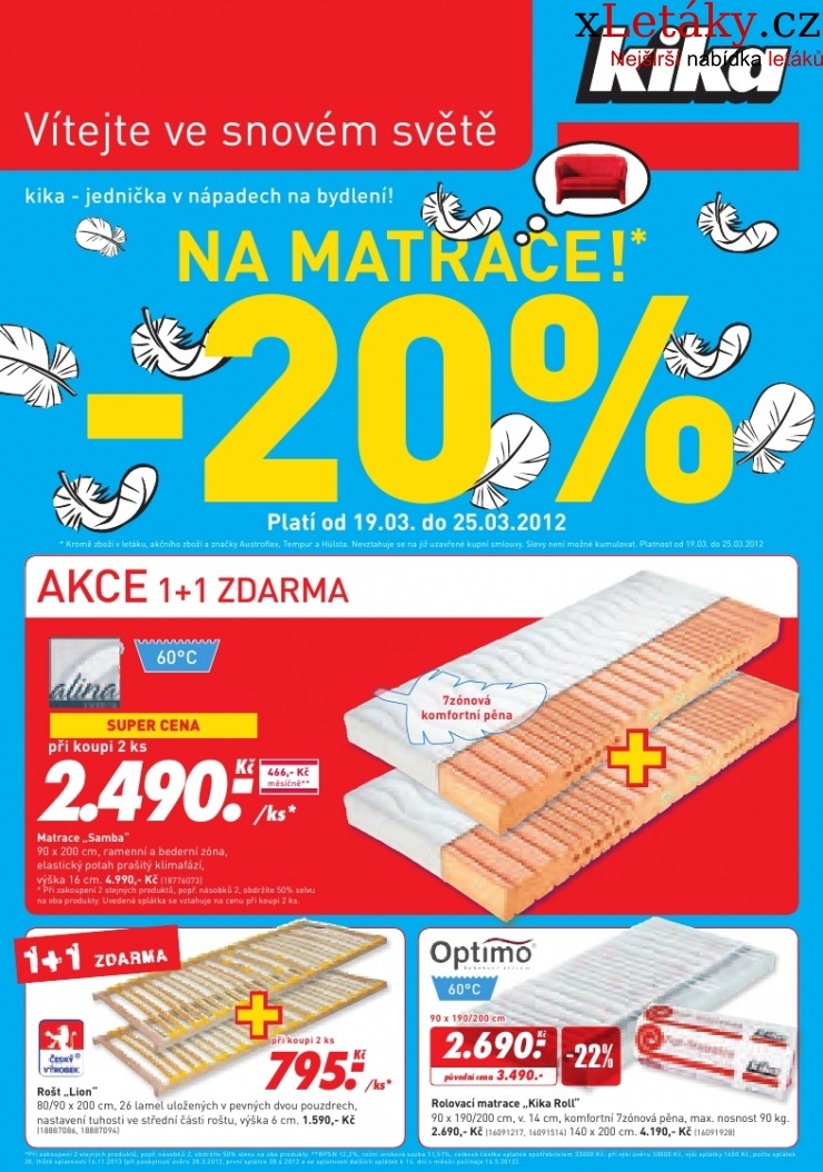 letk Kika nbytek aktuln letk strana 1