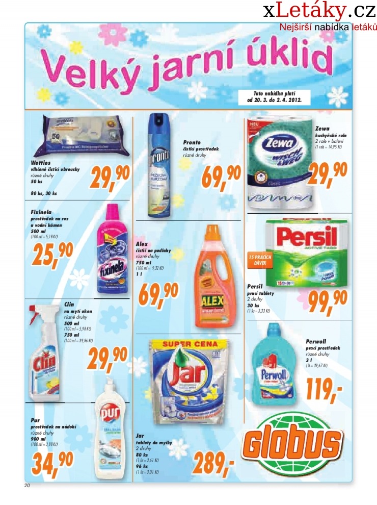 leták Globus leták strana 1 leták Globus leták strana 1