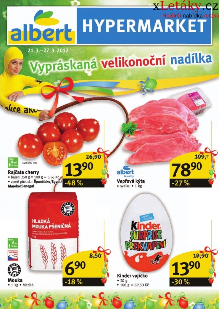 leták Albert Hypermarket leták strana 1 leták Albert Hypermarket leták strana 1