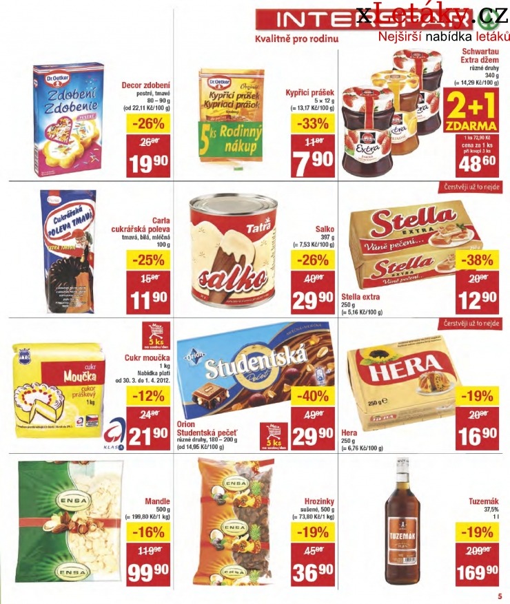 leták Interspar leták strana 1 leták Interspar leták strana 1