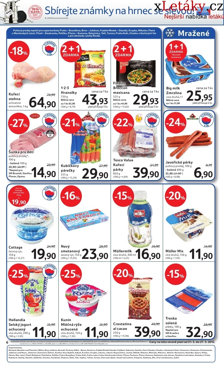 leták Leták Tesco strana 1 leták Leták Tesco strana 1