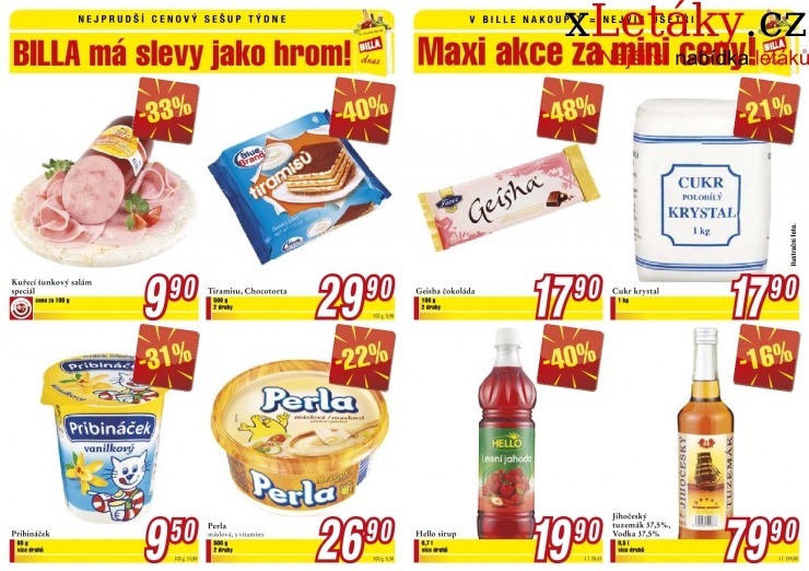 leták Billa akční leták strana 1 leták Billa akční leták strana 1