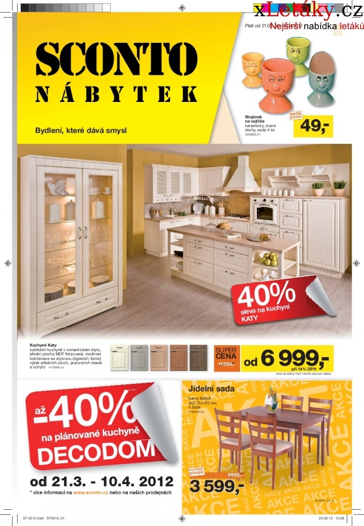 letk Sconto nbytek letk strana 1
