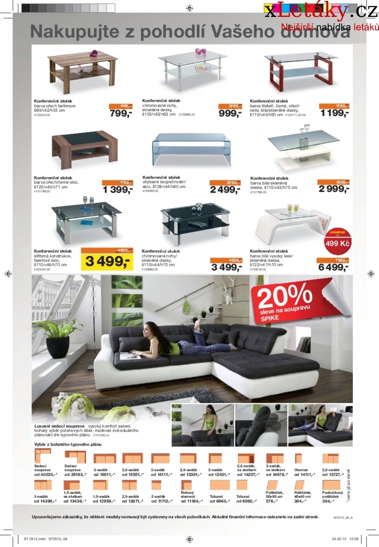 leták Sconto nábytek leták strana 1 leták Sconto nábytek leták strana 1
