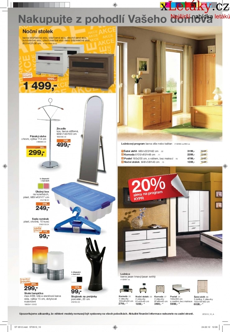 leták Sconto nábytek leták strana 1 leták Sconto nábytek leták strana 1
