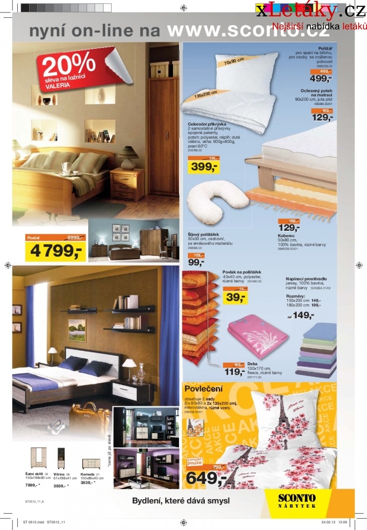 leták Sconto nábytek leták strana 1 leták Sconto nábytek leták strana 1
