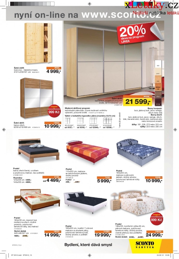 leták Sconto nábytek leták strana 1 leták Sconto nábytek leták strana 1