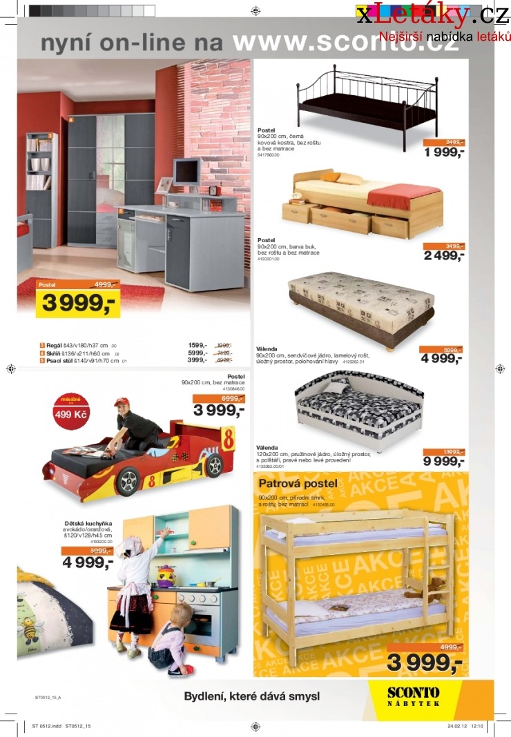 leták Sconto nábytek leták strana 1 leták Sconto nábytek leták strana 1