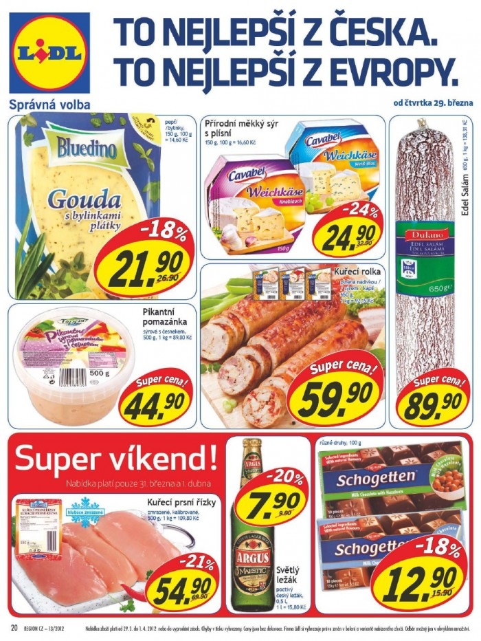 leták Lidl strana 1 leták Lidl strana 1