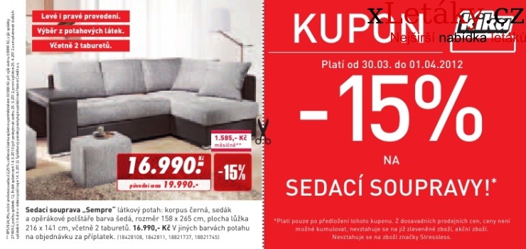 leták Kika nábytek aktuální leták strana 1 leták Kika nábytek aktuální leták strana 1