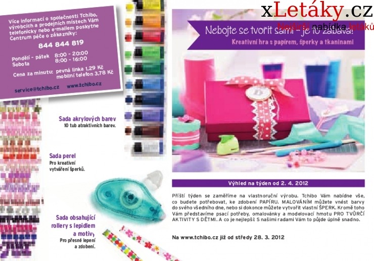 leták Tchibo aktuální leták strana 1 leták Tchibo aktuální leták strana 1