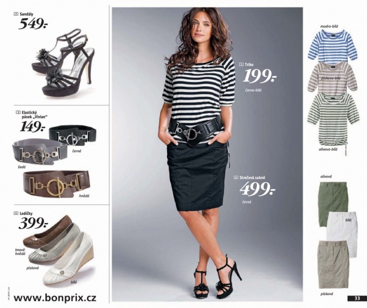 leták Bonprix strana 1 leták Bonprix strana 1
