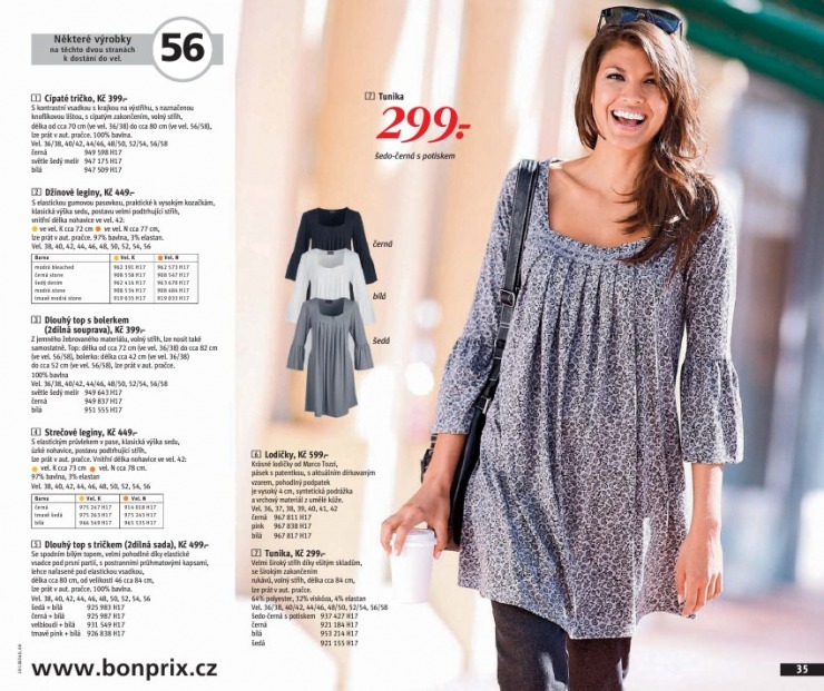 leták Bonprix strana 1 leták Bonprix strana 1