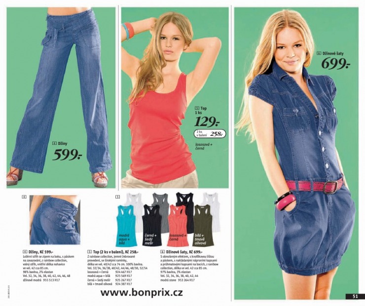 leták Bonprix strana 1 leták Bonprix strana 1