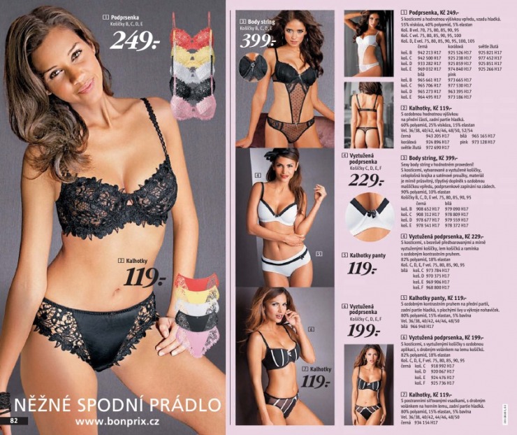 leták Bonprix strana 1 leták Bonprix strana 1
