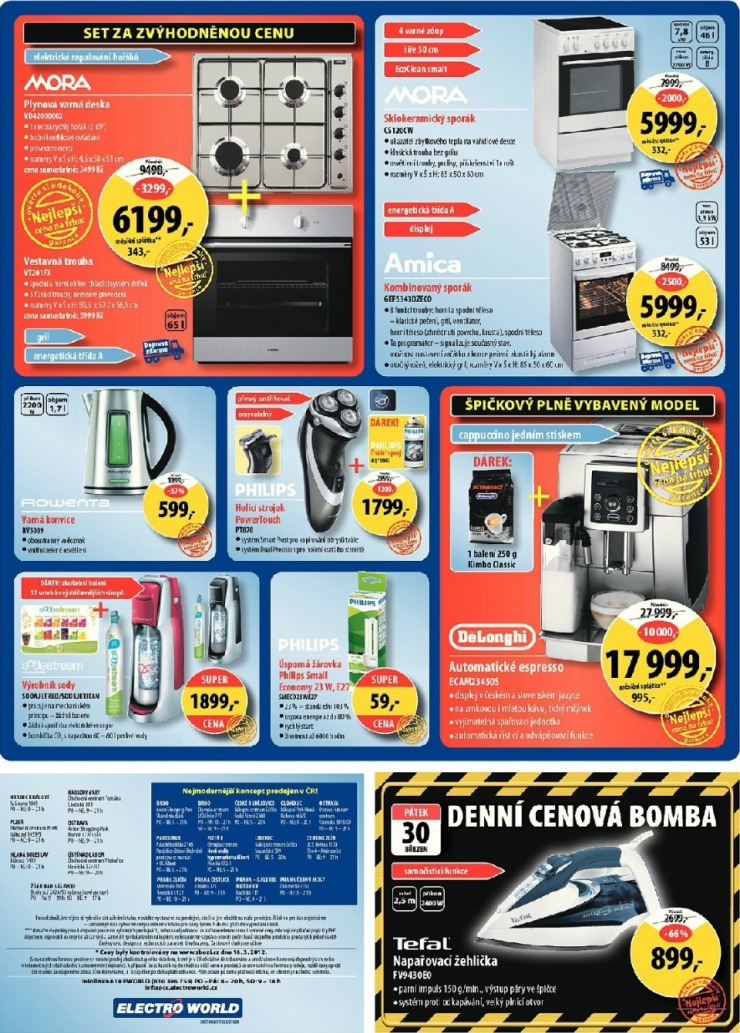 leták Electro World strana 1 leták Electro World strana 1