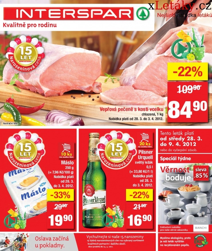 leták Interspar leták strana 1 leták Interspar leták strana 1