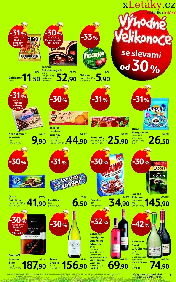 leták Leták Tesco strana 1 leták Leták Tesco strana 1