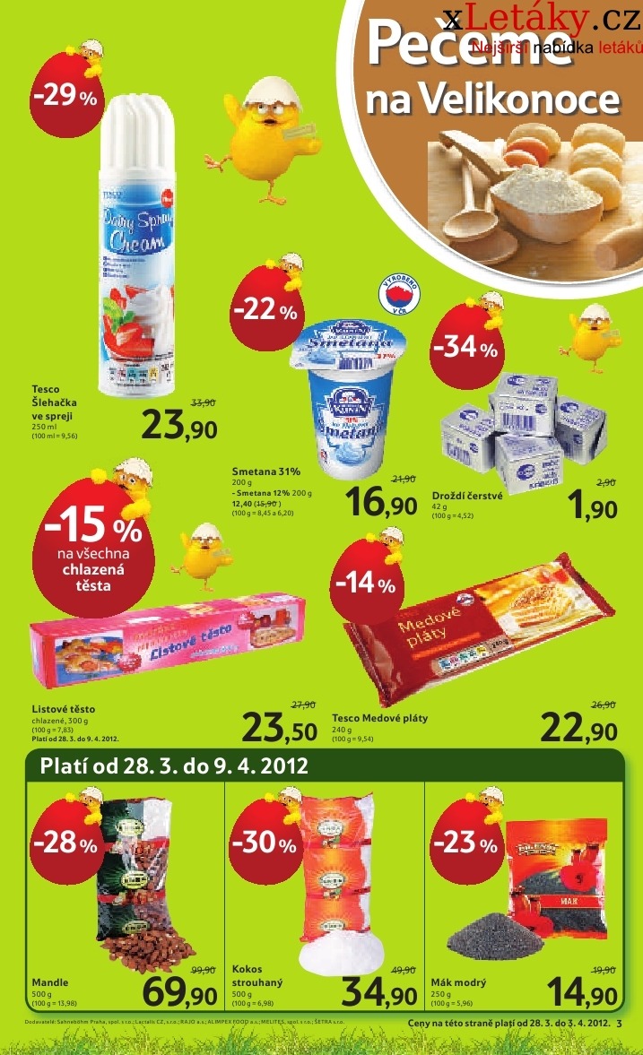 leták Tesco akční leták strana 1 leták Tesco akční leták strana 1