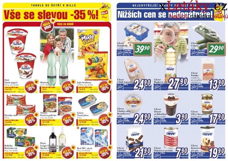 leták Billa leták strana 1 leták Billa leták strana 1