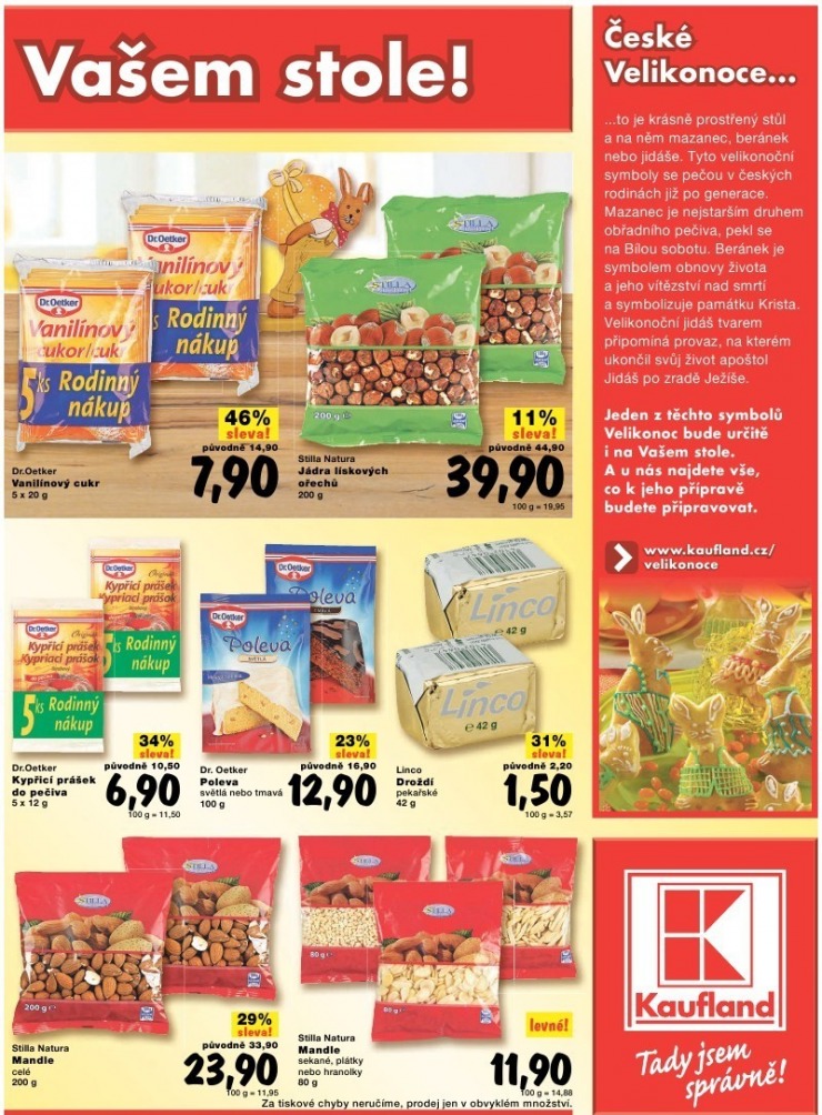 leták Kaufland strana 1 leták Kaufland strana 1