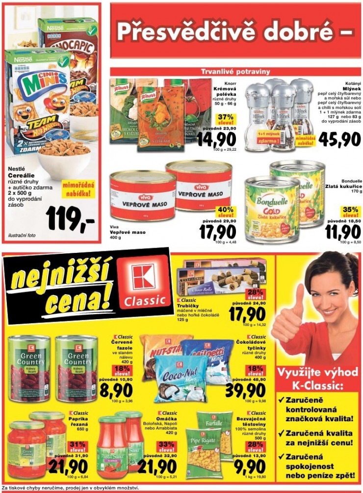 leták Kaufland strana 1 leták Kaufland strana 1
