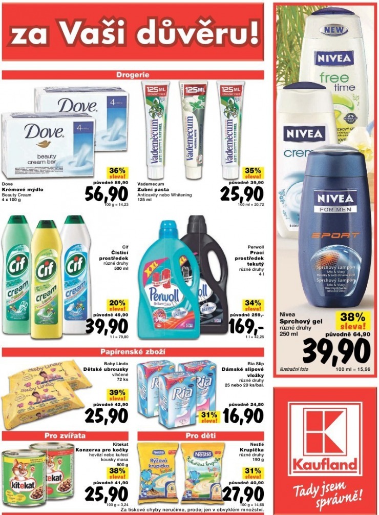 leták Kaufland strana 1 leták Kaufland strana 1