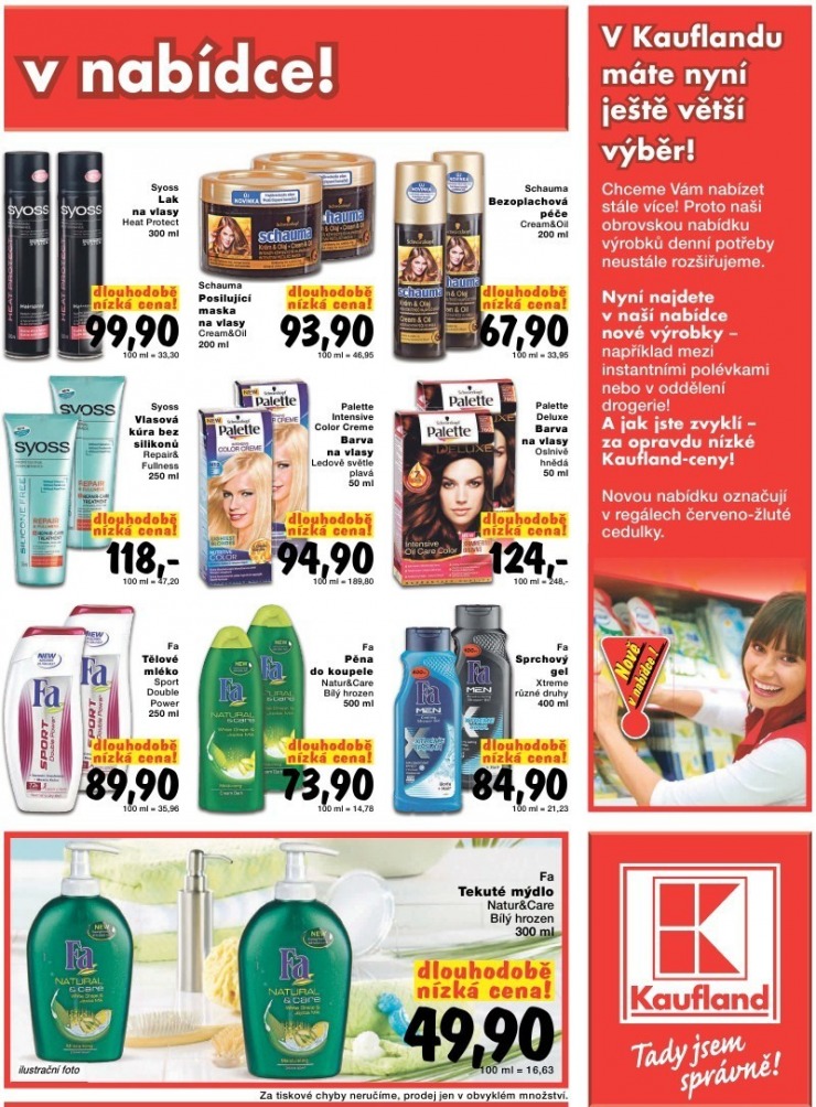 leták Kaufland strana 1 leták Kaufland strana 1