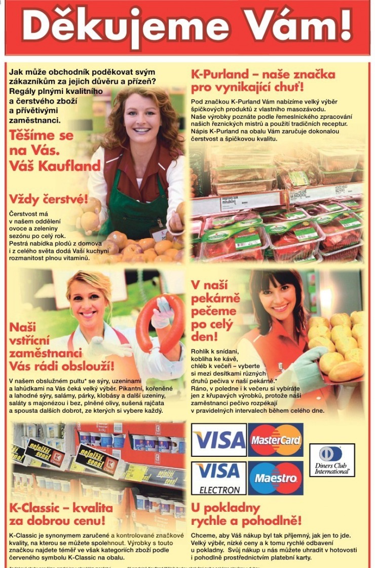 leták Kaufland strana 1 leták Kaufland strana 1