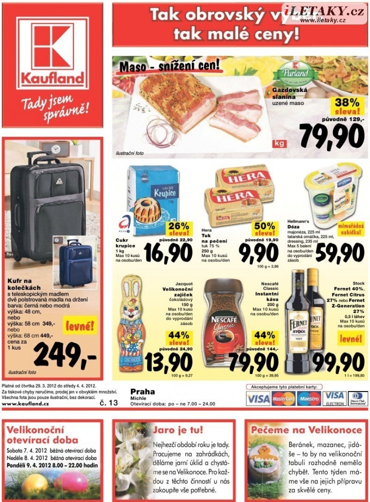 leták Kaufland strana 1 leták Kaufland strana 1